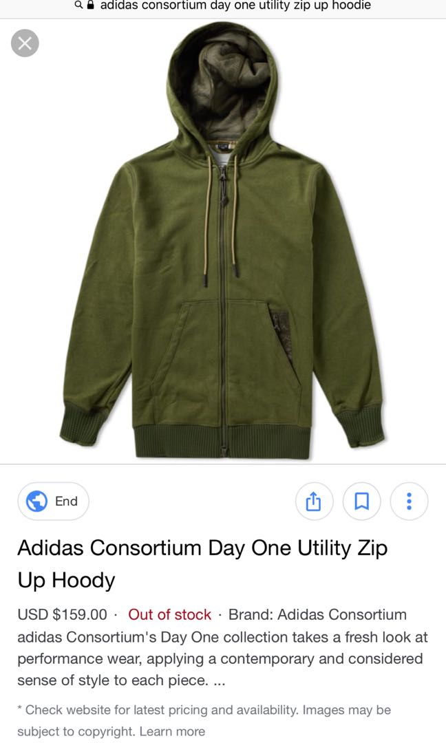 Adidas day one hoodie best sale