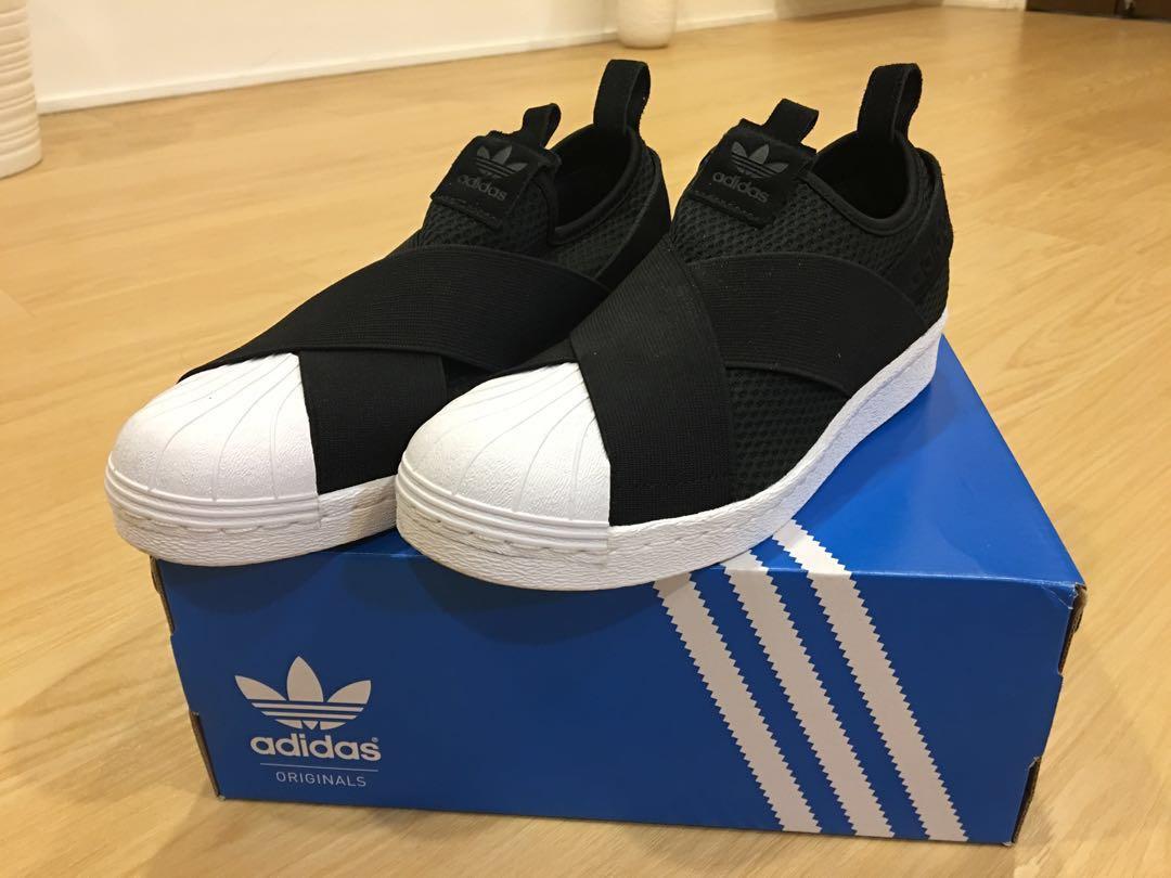 superstar slip on w