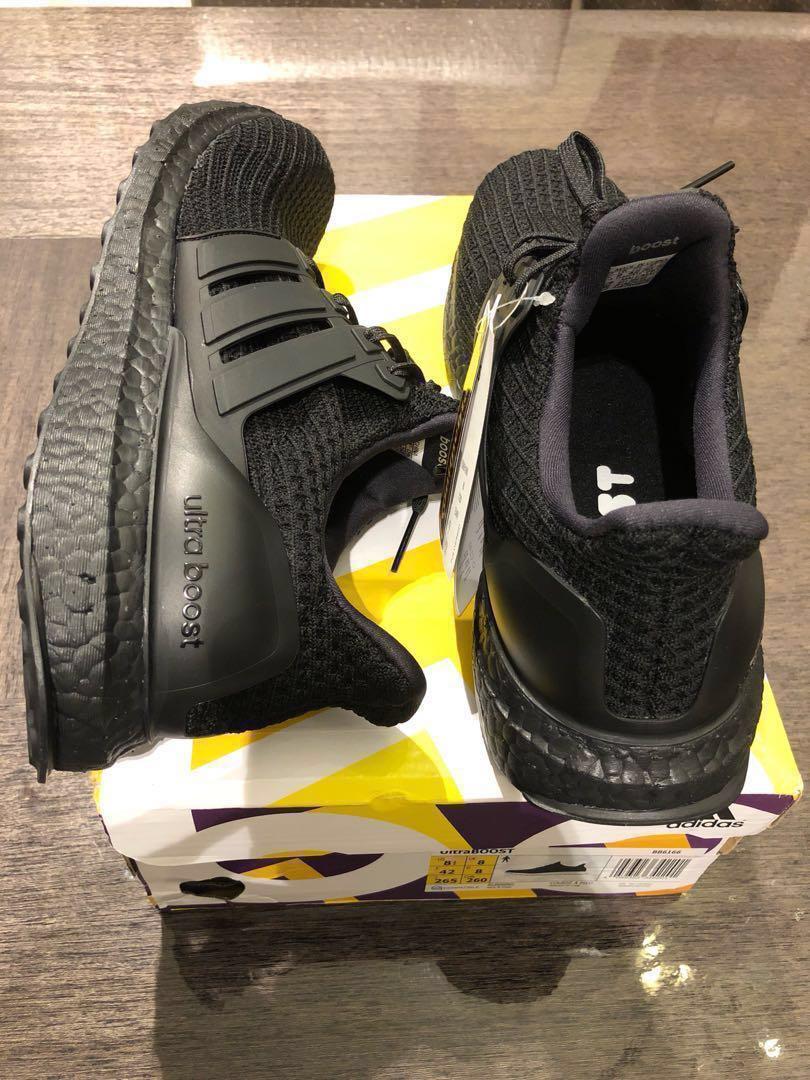 Adidas Ultra Boost Caged Custom Ultraboost Triple Black
