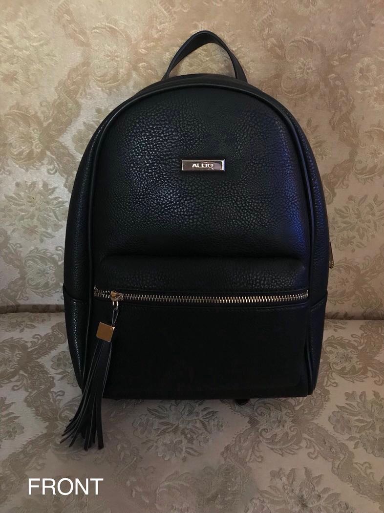 aldo gold backpack