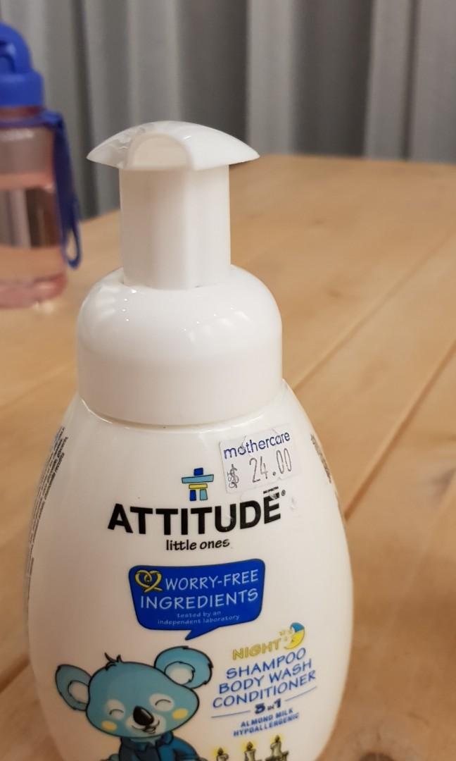 attitude baby shampoo