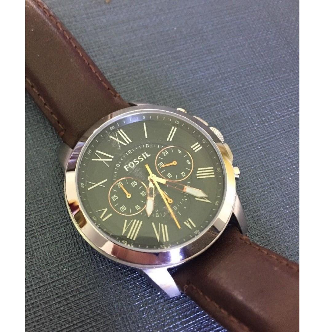 How To Set The Time And Chronograph On A Fossil Watch