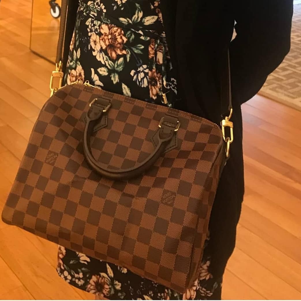 Authentic Louis Vuitton Damier Ebene Speedy Bandouliere 25 LV, Luxury, Bags  & Wallets on Carousell
