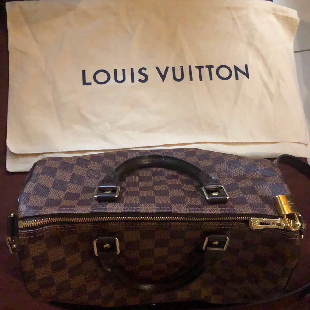 Authentic Louis Vuitton Speedy 30 with receipt, Luxury, Bags