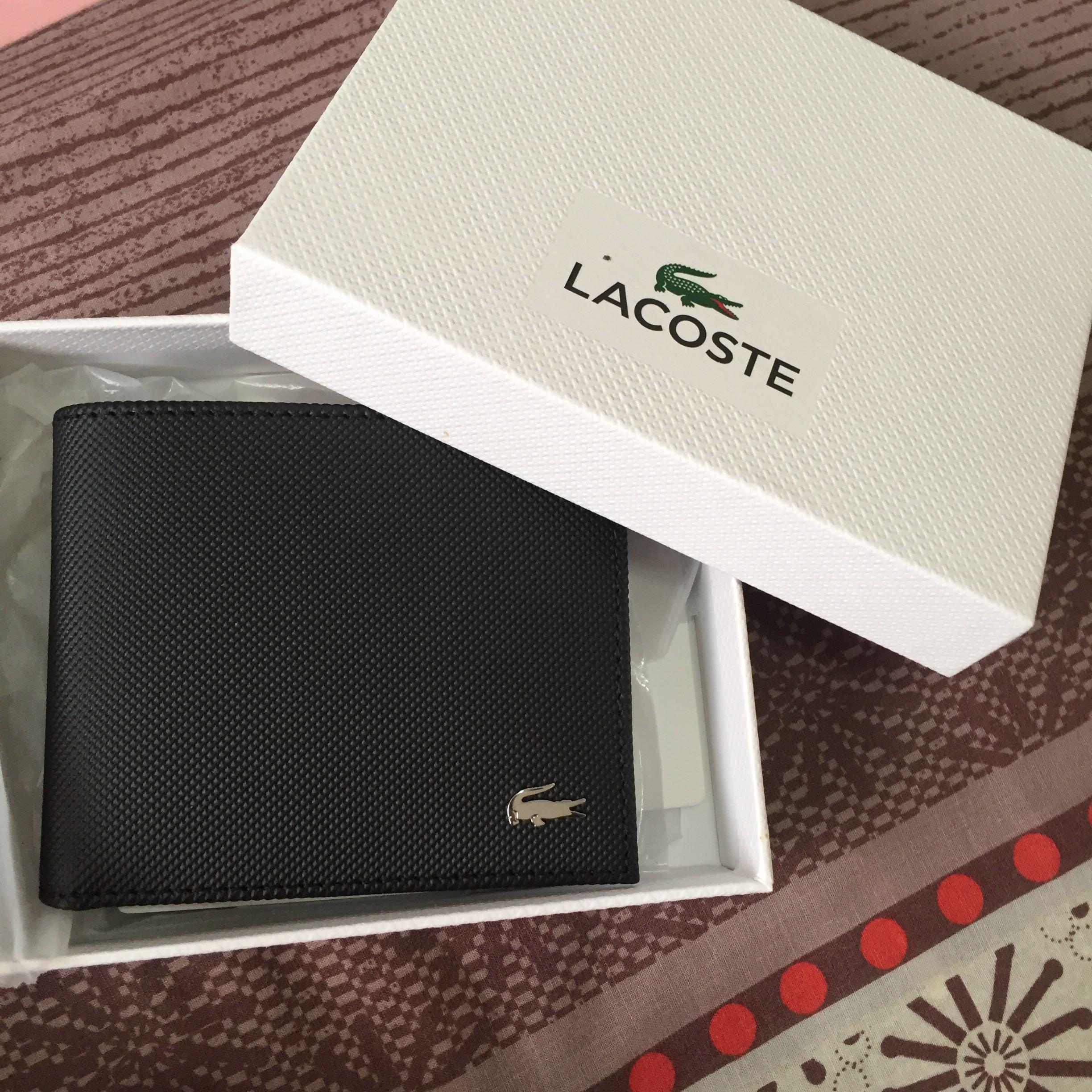 Lacoste outlet wallet price