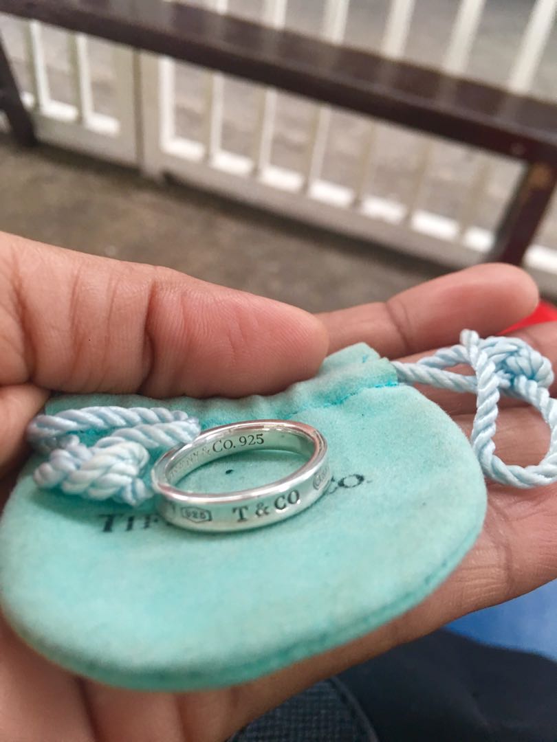 Tiffany 1837 top ring narrow