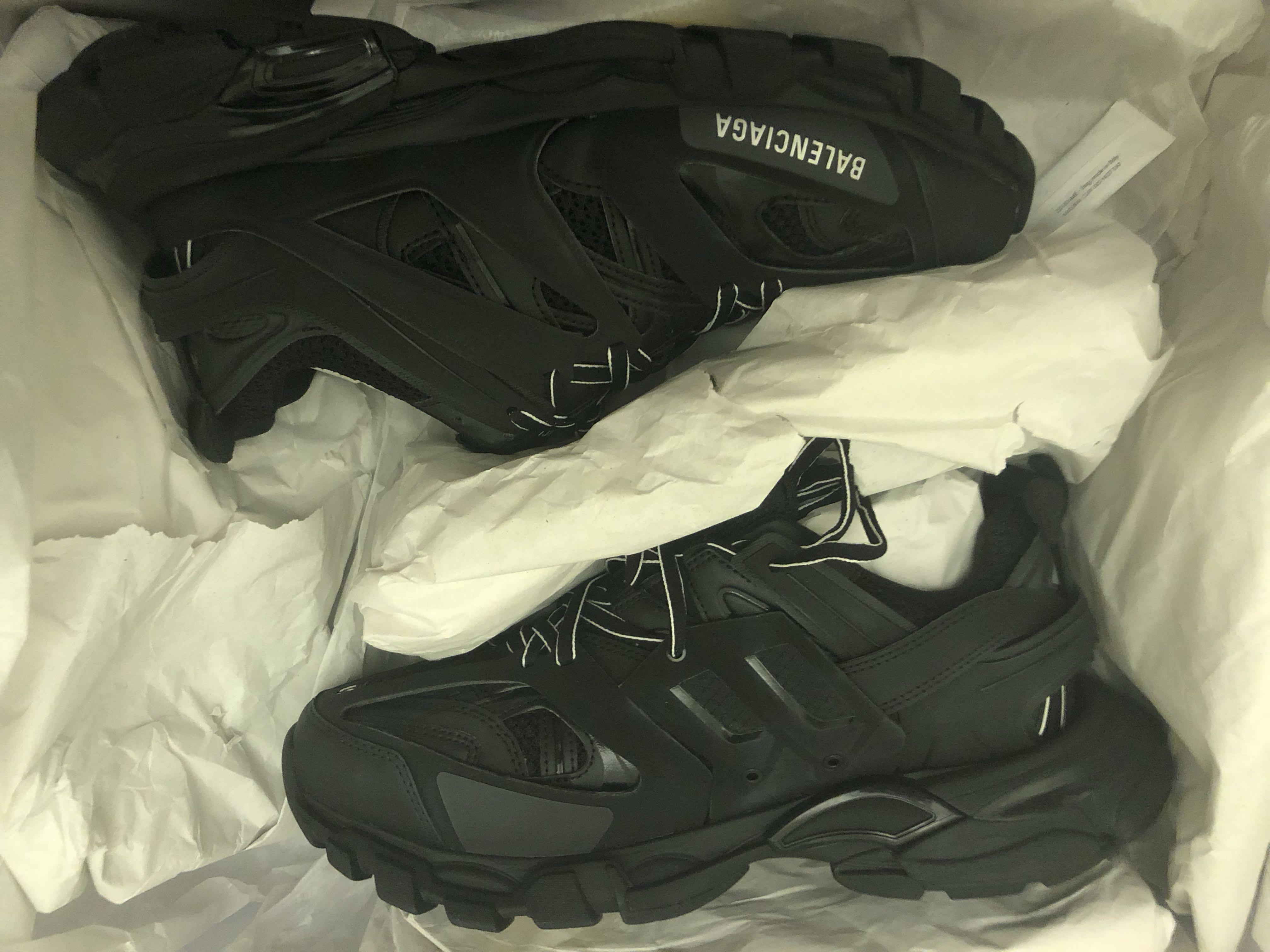 Men s Track 2 Trainer Black Neon Green from Balenciaga