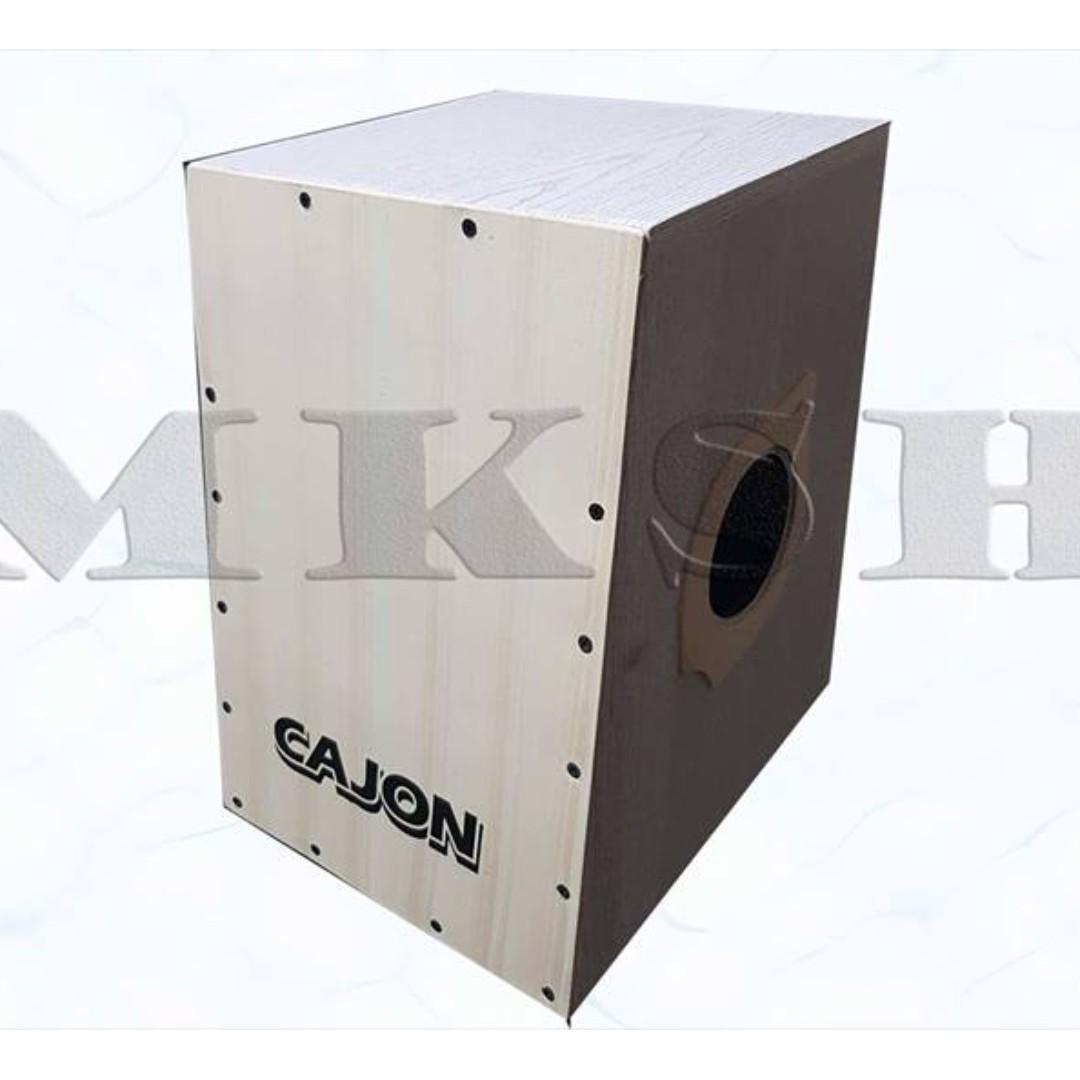 Beat Box Cajon with Bags (Category: Musical Instruments) located in Manila. Submitted by sportshubb (Listing ID 199318400, Image 2). Description: Beat Box Cajon with Bags Assorted Colors Finish: High varnish dark wood Cajon with rubber feet Carrying bag available as additional Ideal for any skill level and musician Individually hand made Tested to ensure superior sound quality Price: 1,699 09162155314 - Globe 09172039793 - Globe 09507383831‬ - Sm