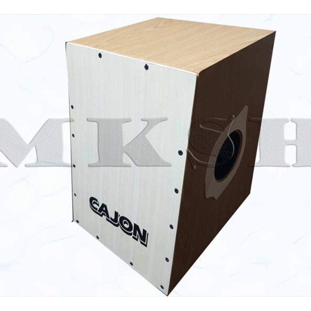 Beat Box Cajon with Bags (Category: Musical Instruments) located in Manila. Submitted by sportshubb (Listing ID 199318400, Image 3). Description: Beat Box Cajon with Bags Assorted Colors Finish: High varnish dark wood Cajon with rubber feet Carrying bag available as additional Ideal for any skill level and musician Individually hand made Tested to ensure superior sound quality Price: 1,699 09162155314 - Globe 09172039793 - Globe 09507383831‬ - Sm