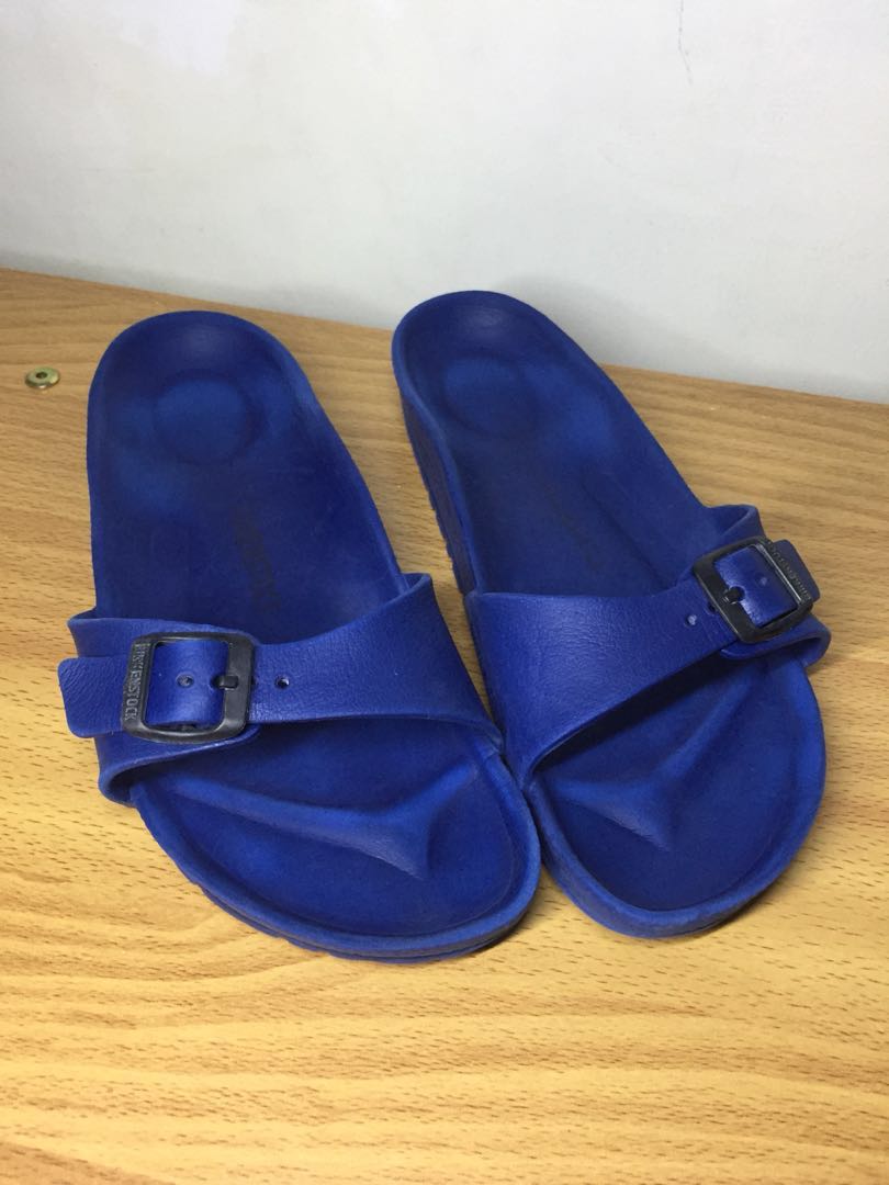 birkenstock madrid eva navy