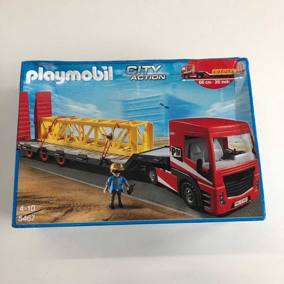 playmobil truck and trailer