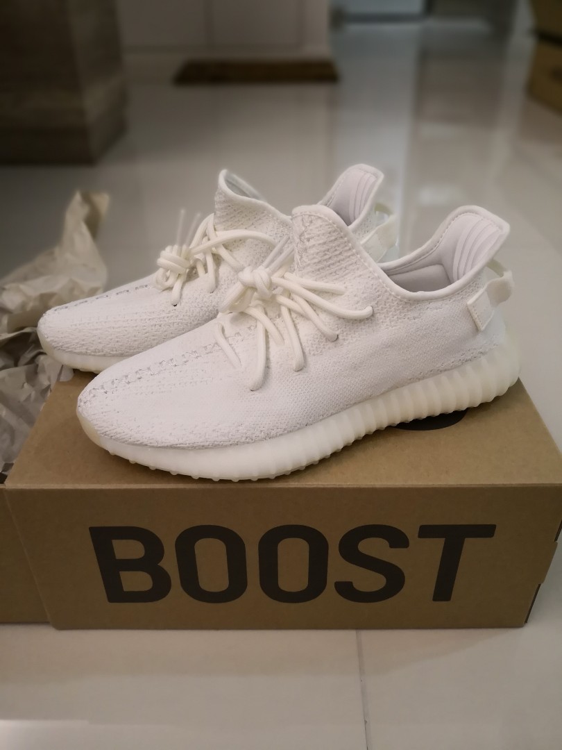 yeezy cream white laces