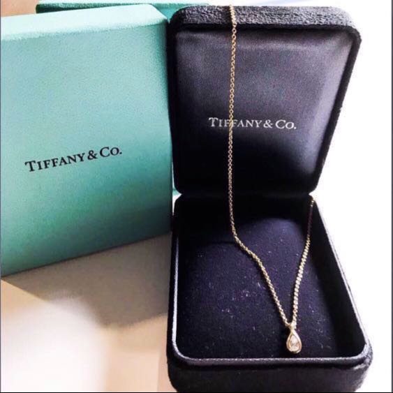 Tiffany \u0026 Co. 18K Rose Gold Pear-Shaped 