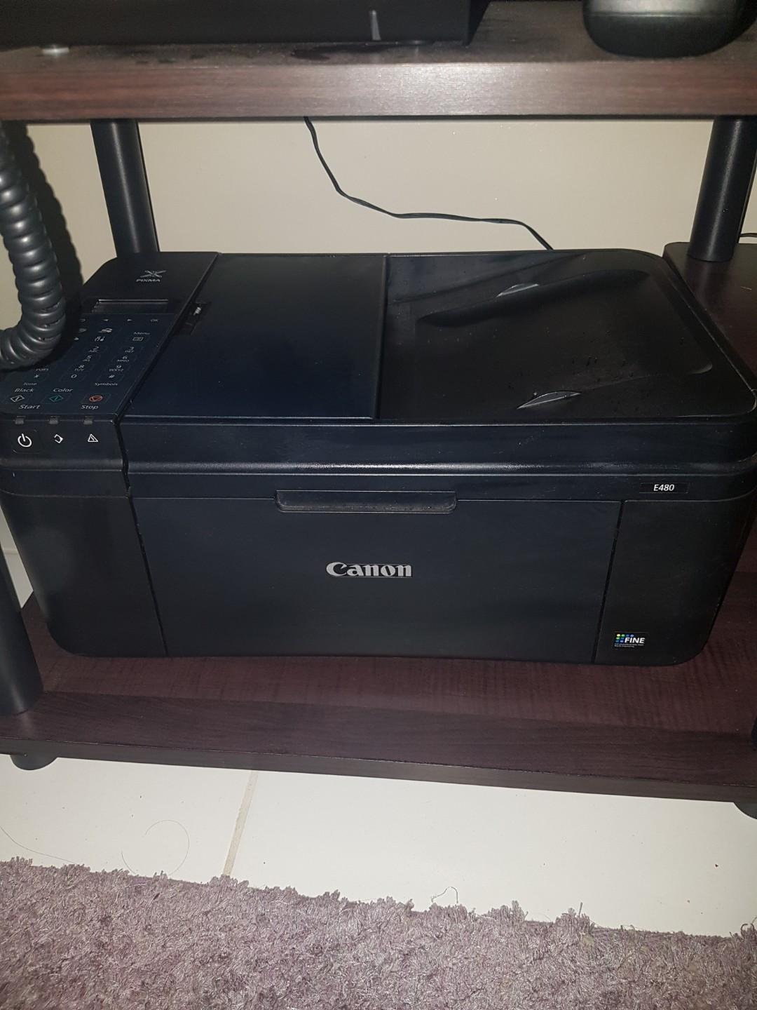 canon e480 inkjet pixma printer