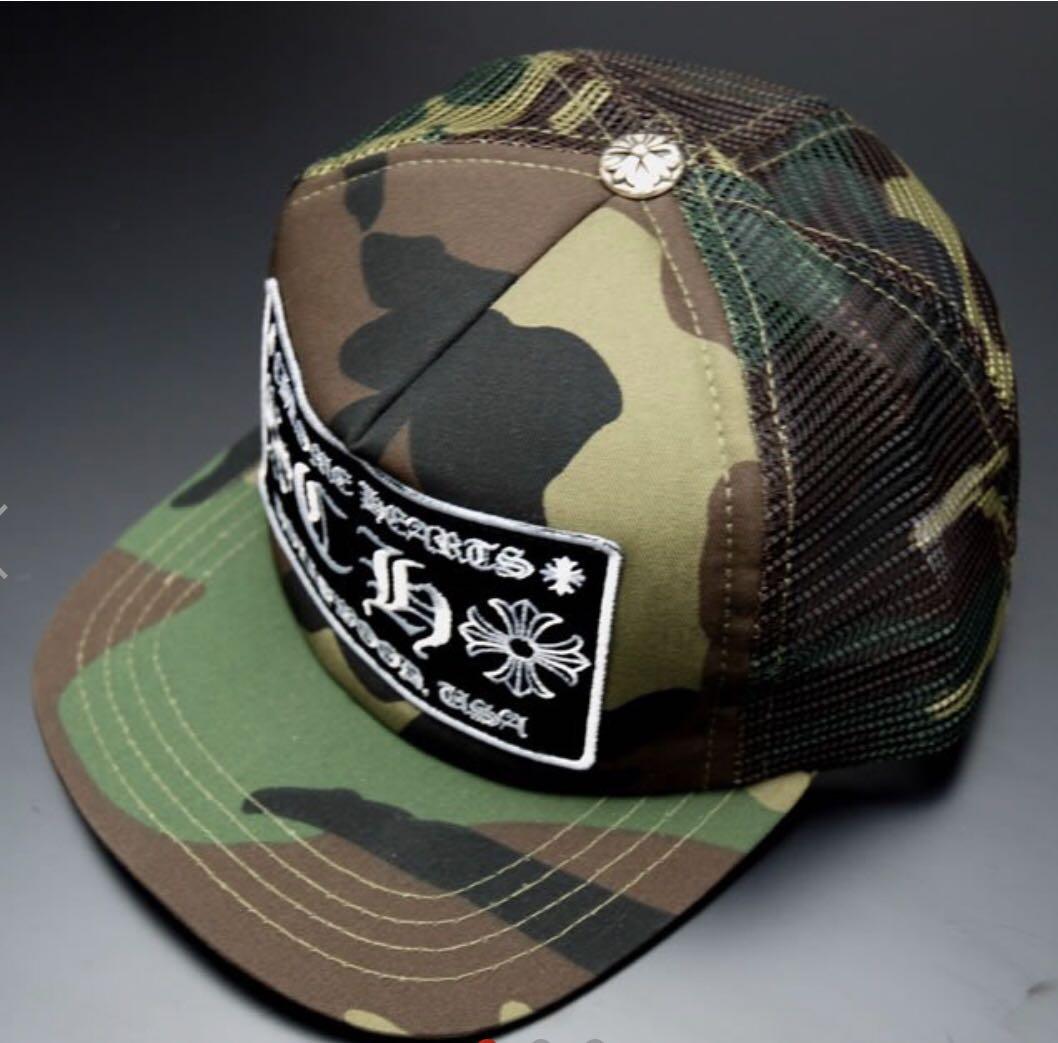 chrome hearts camo caps, Men's Fashion 
