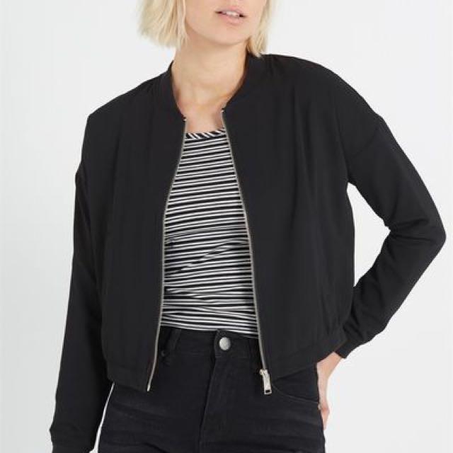 Black jacket cotton clearance