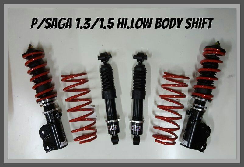 D2 hilow body shift adjustable absorber/ Coilover Suspension Proton
