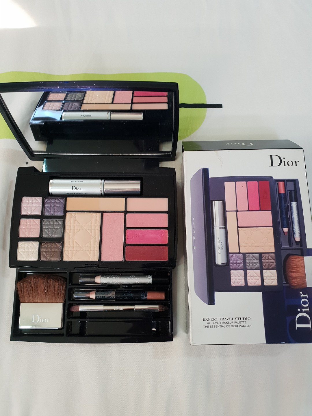 dior travel makeup kit