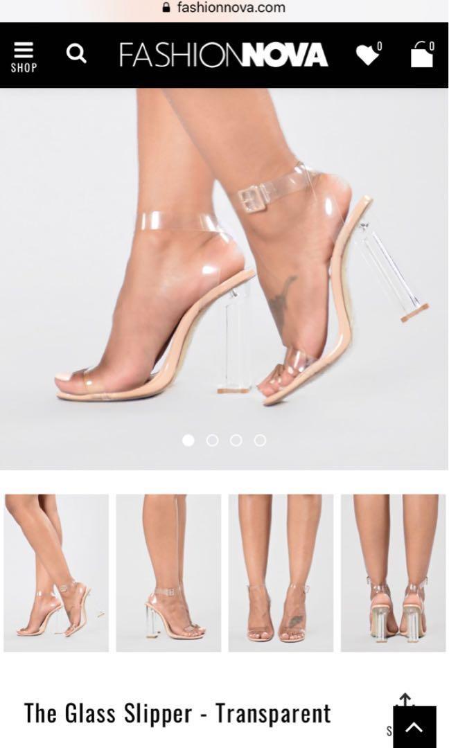 The glass slipper fashion nova on sale