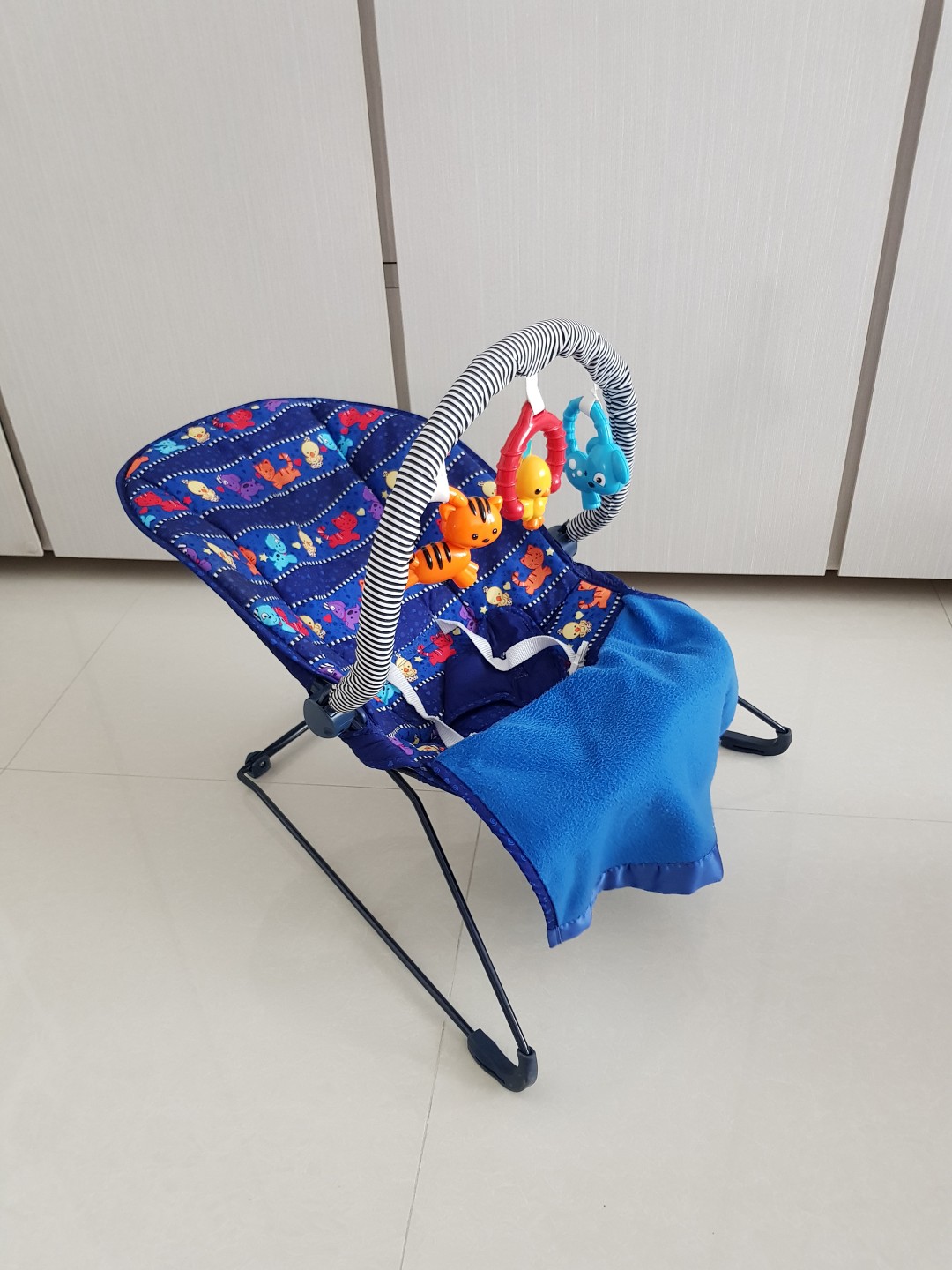 fisher price cover and play bouncer