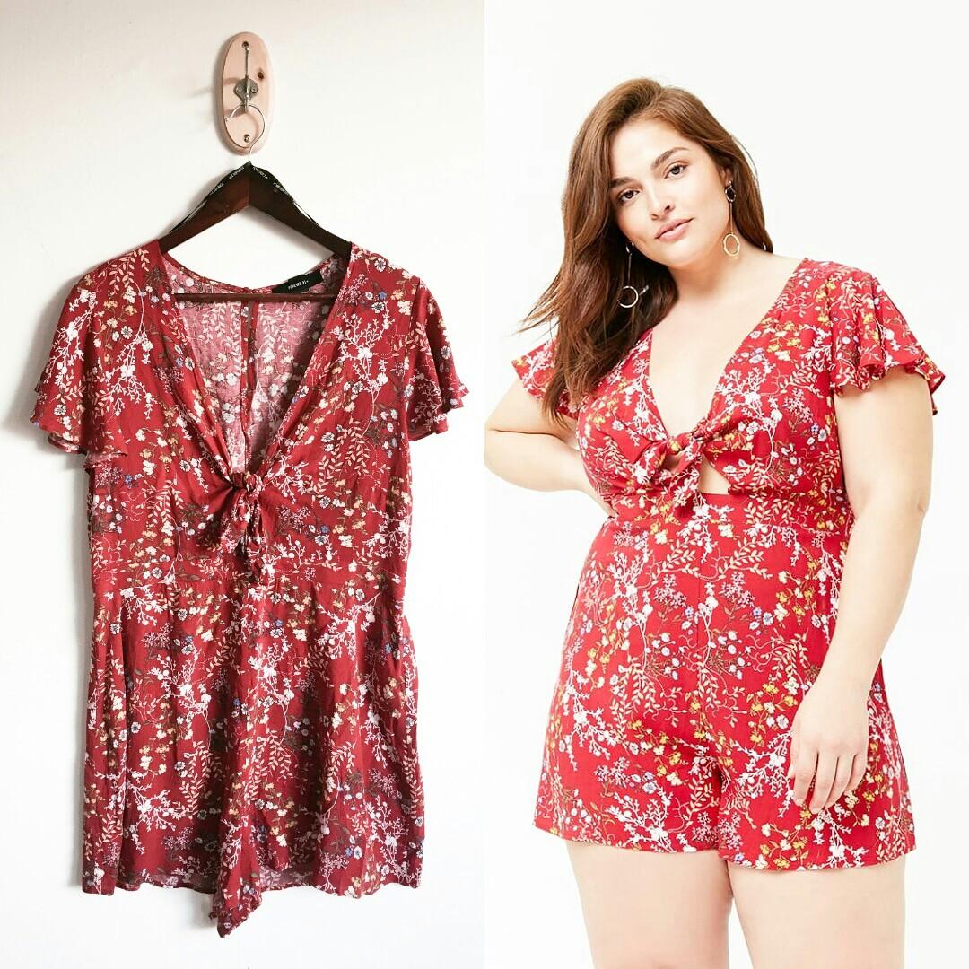 forever 21 plus romper