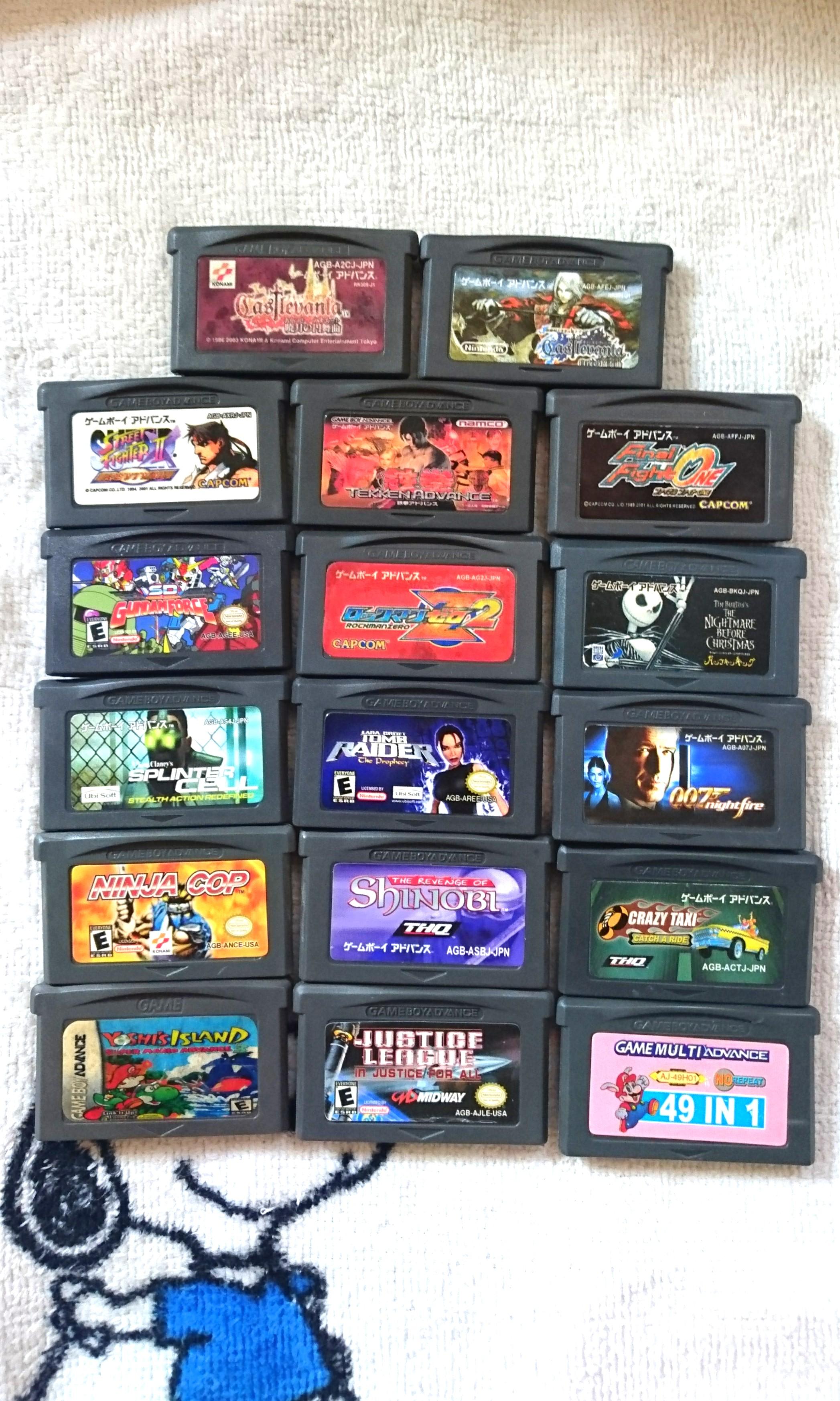 Game Boy Advance Games 200 For All Games Working Games