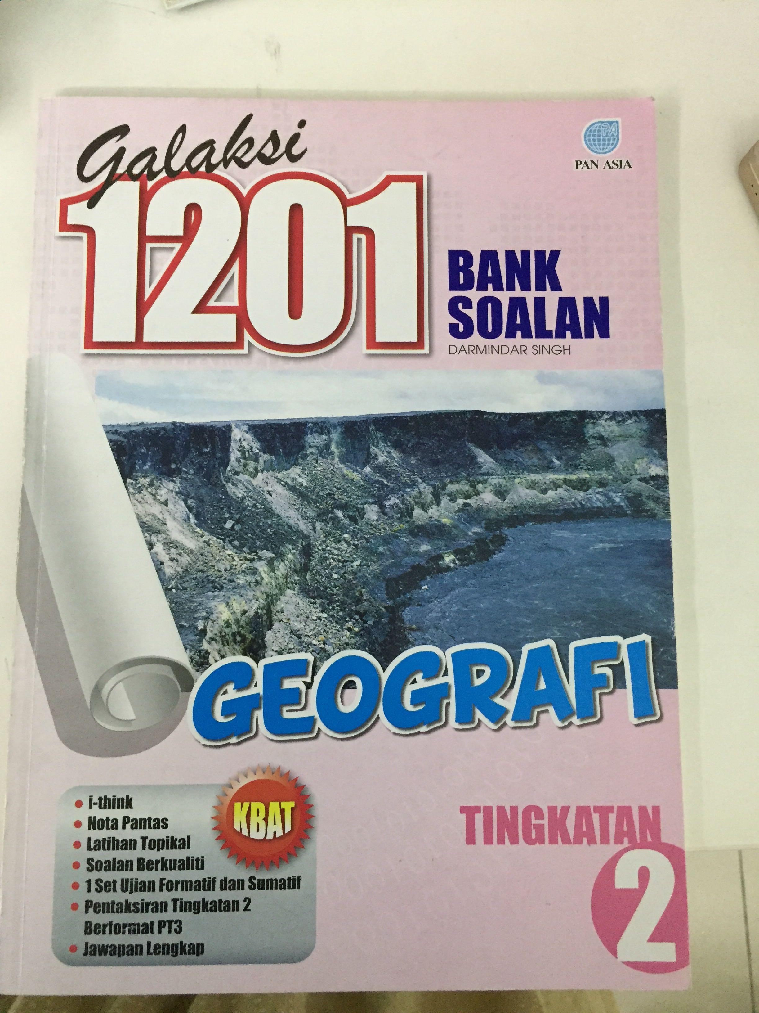 Geografi Tingkatan 2 Galaksi 1201 Bank Soalan Hobbies Toys Books Magazines Children S Books On Carousell