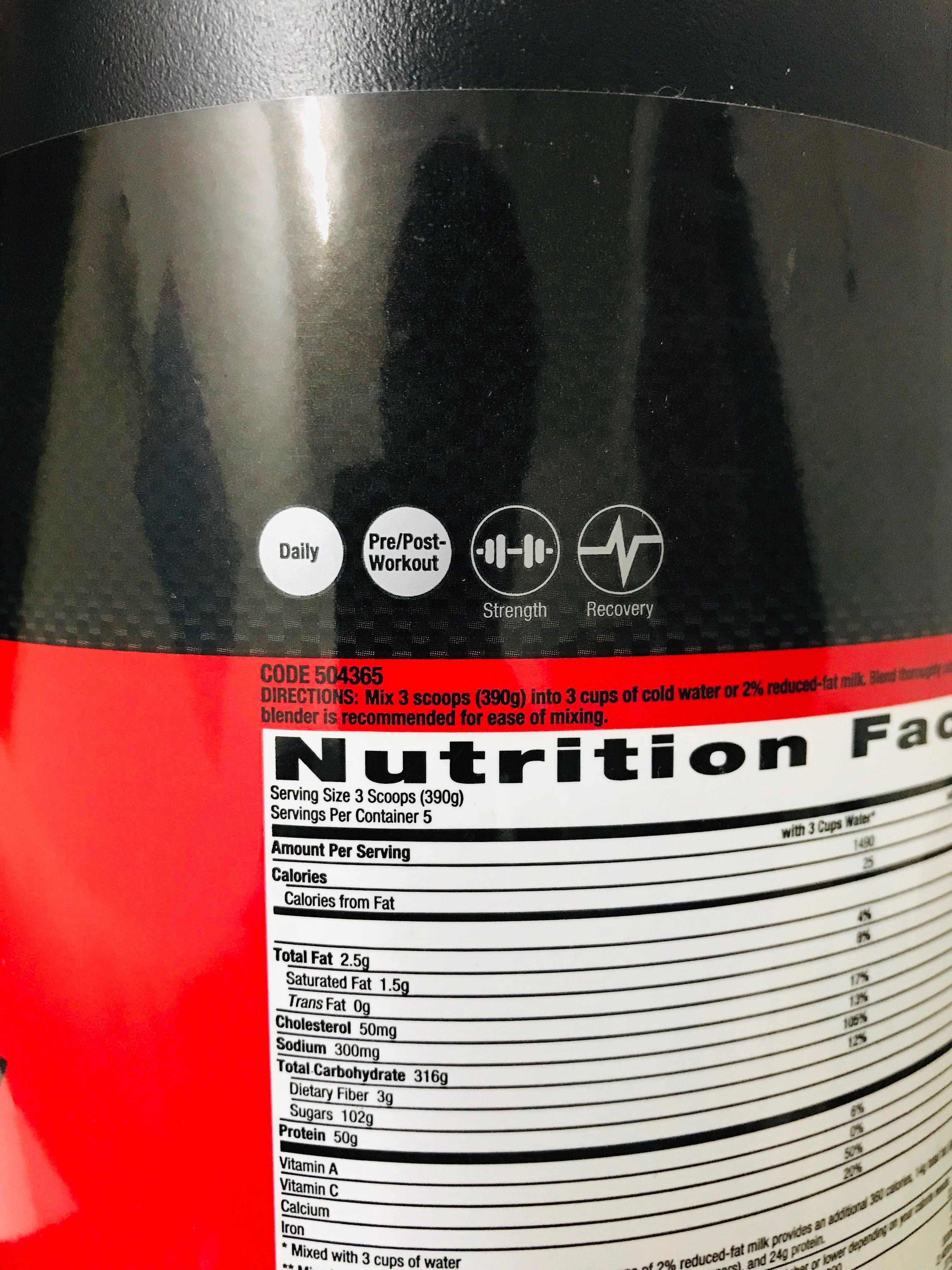 GNC Pro Performance Weight Gainer 1850 Dutch Chocolate 4lbs (70.58 oz), 2kgs, Food & Drinks