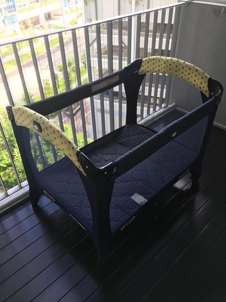 Graco Travel Cot, Babies & Kids, Baby Nursery & Kids Furniture, Cots
