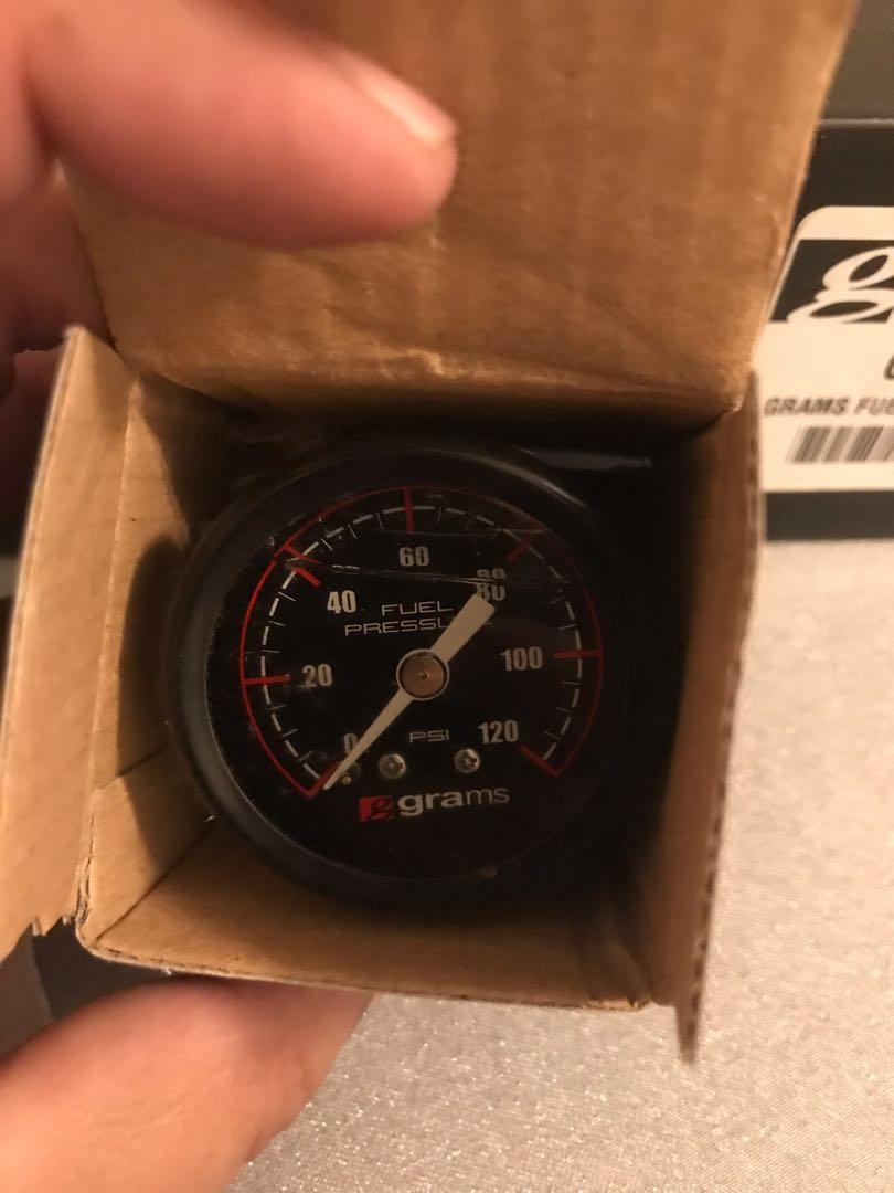 Grams fuel pressure regulator & fuel pressure gauge, Car Accessories