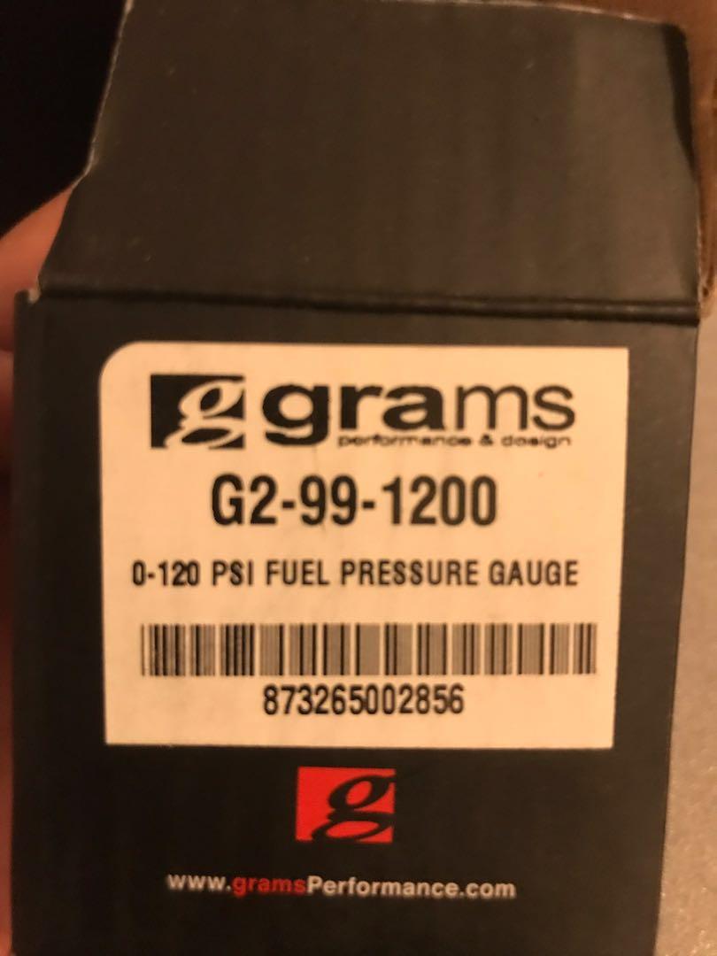 Grams fuel pressure regulator & fuel pressure gauge, Car Accessories
