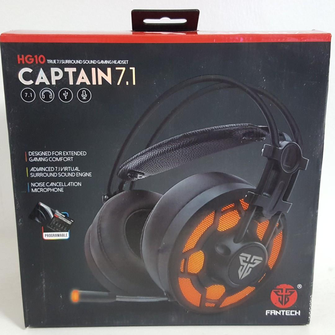 RUSH Headset Fantech HG10 Captain 7.1