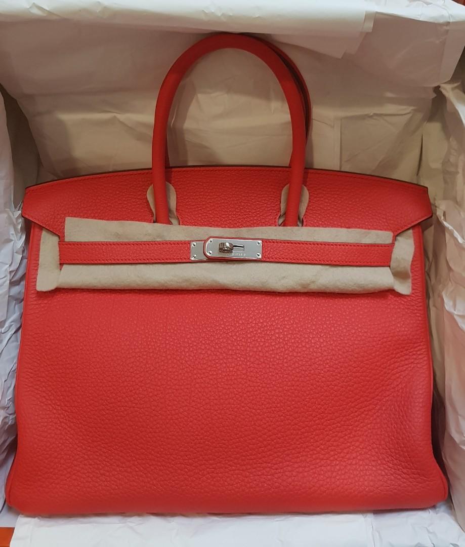 Hermes Birkin 25 Graphite Togo Ghw, Luxury, Bags & Wallets on Carousell