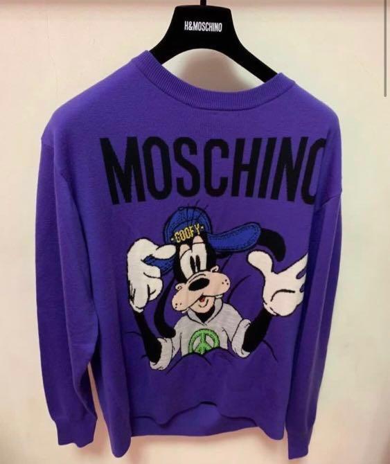 moschino goofy sweatshirt