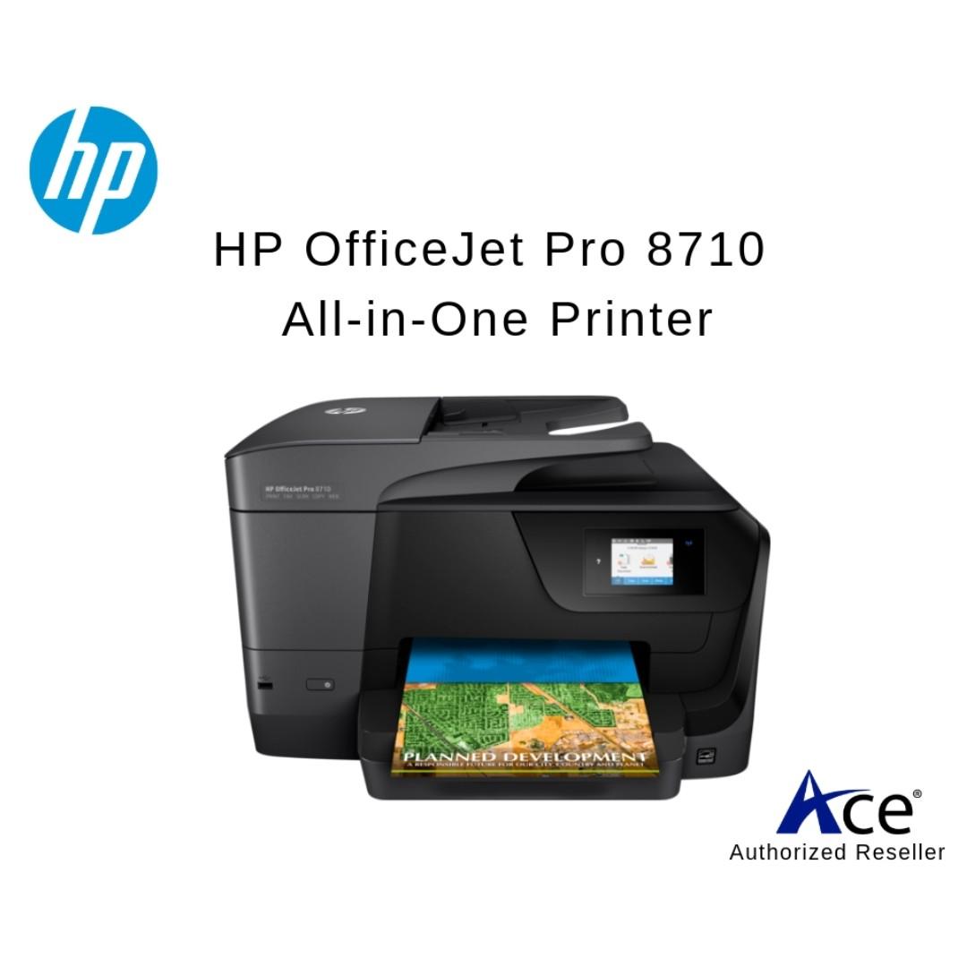 Hp Officejet Pro 8710 All In One Printer Electronics Computers Others On Carousell