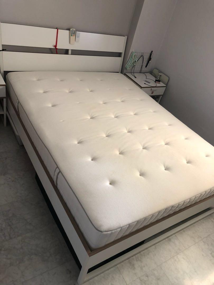 Ikea Hokkasen Queen Size Mattress Furniture Beds Mattresses On