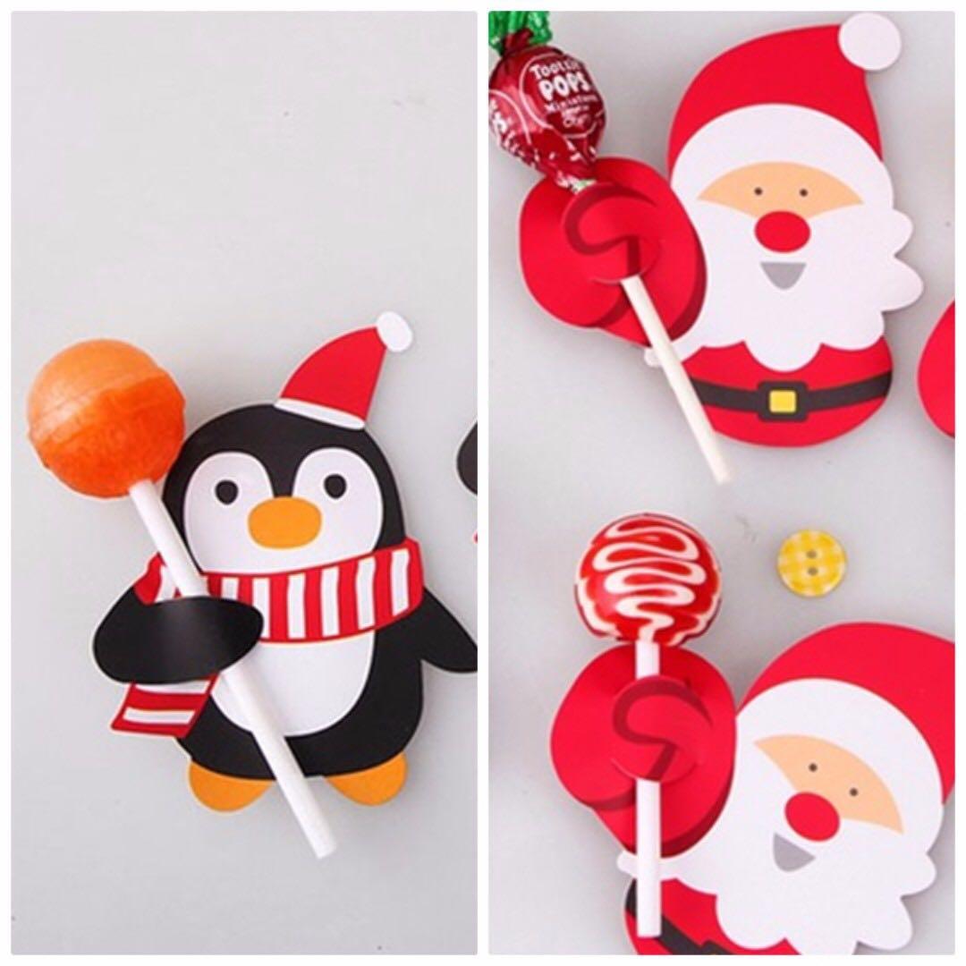 Download Kids Christmas Party Candy Lollipop Decoration Table Gift Design Craft Others On Carousell
