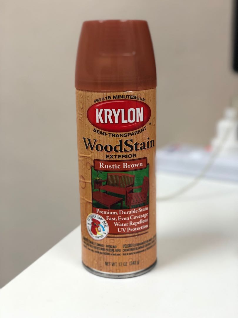 Krylon Rustic Brown Wood Stain, Design & Craft, Craft Supplies & Tools