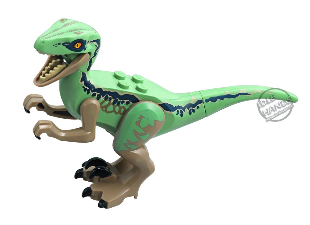 lego blue from jurassic world
