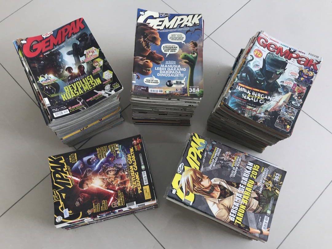 Majalah Gempak Books Stationery Comics Manga On Carousell