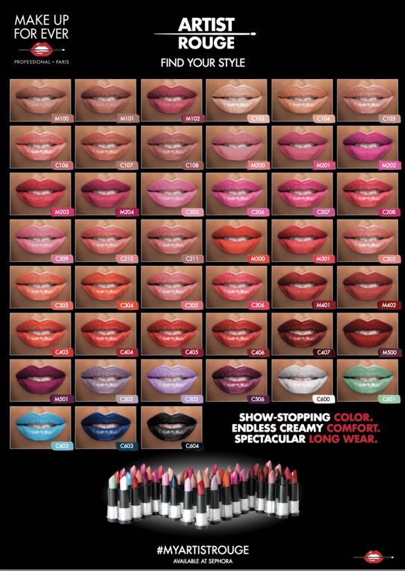 Makeup Forever Artist Rouge Lipsticks Health Beauty Makeup On