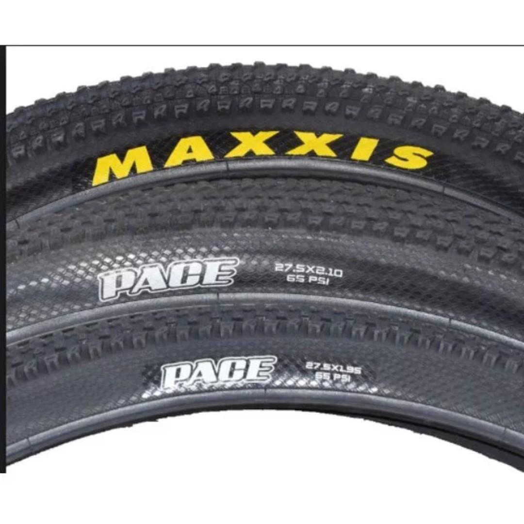 Pace 27.5 X 2.10 Light Weight Tyres, Sports Equipment, Bicycles & Parts, & Accessories on Carousell