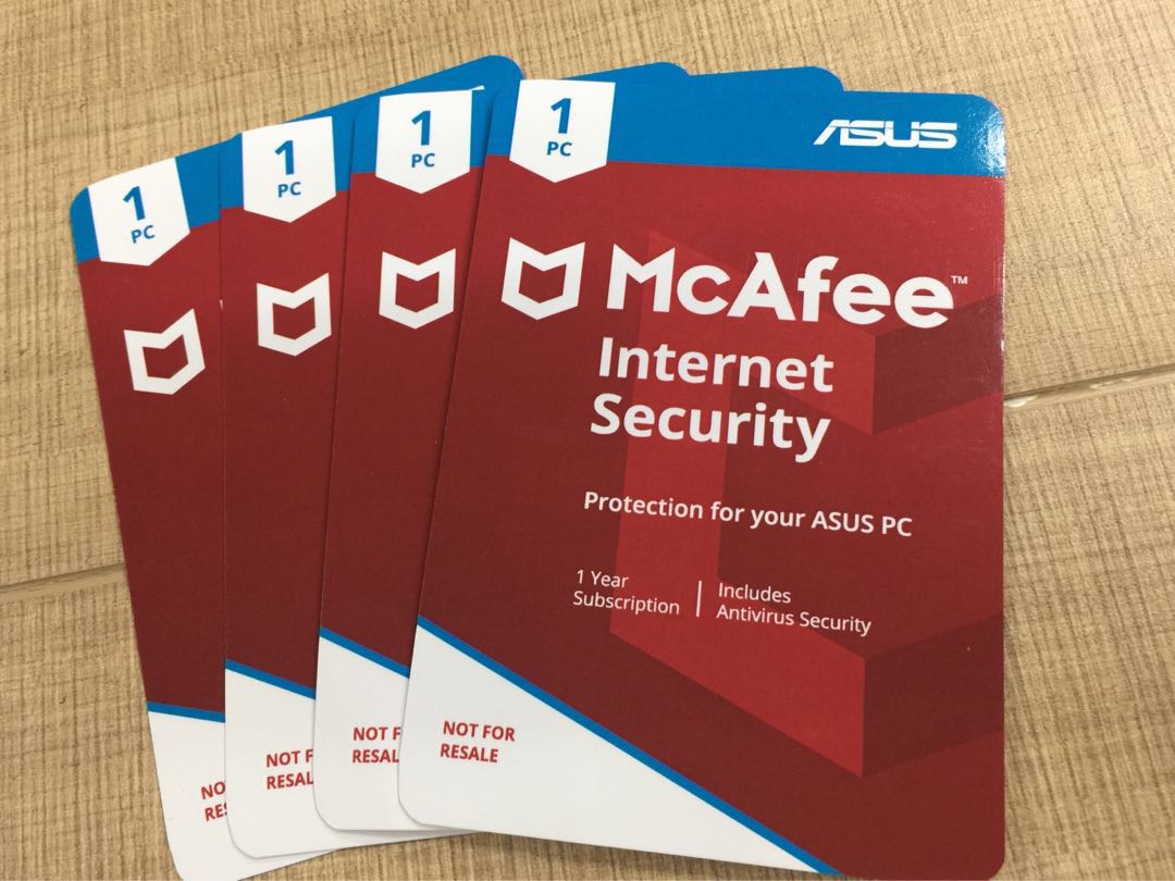 Mcafee Internet Security 1 Year Asus Everything Else On Carousell
