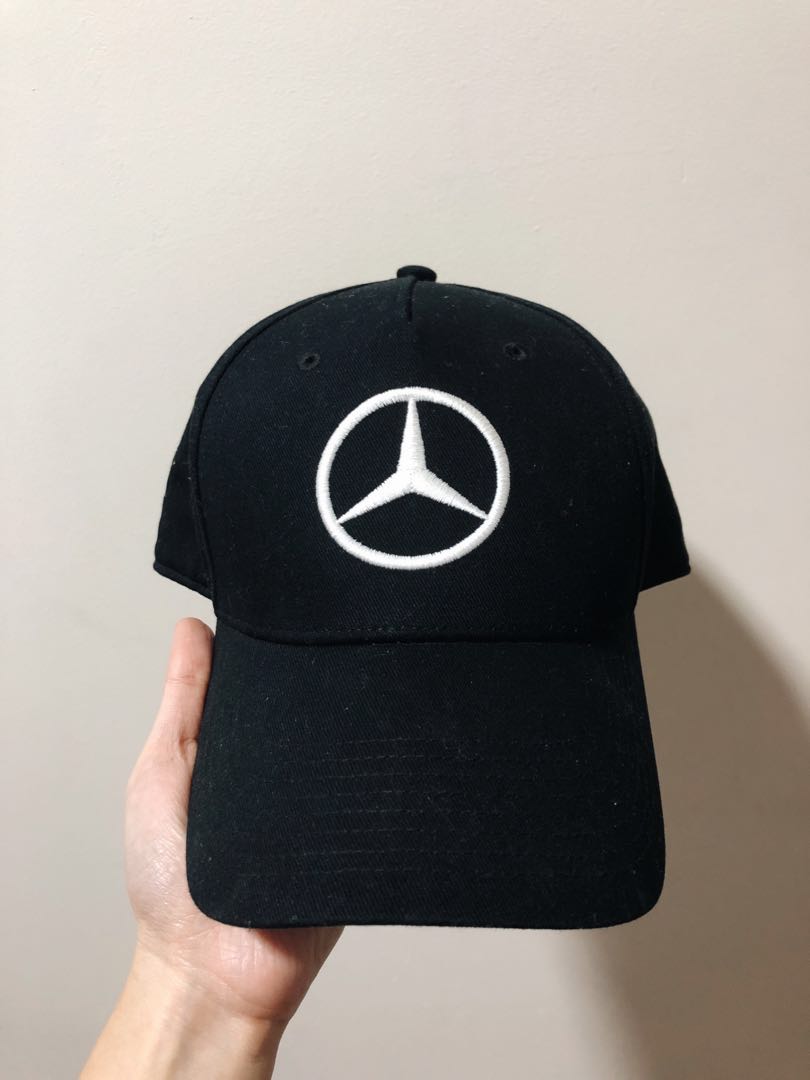 Jockey Mercedes Amg Petronas Lewis Hamilton White Cap F1 Gorros y
