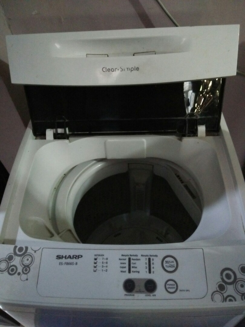 Mesin Cuci 1 Tabung Automatic Bekas Rusak Elektronik Lainnya Di Carousell