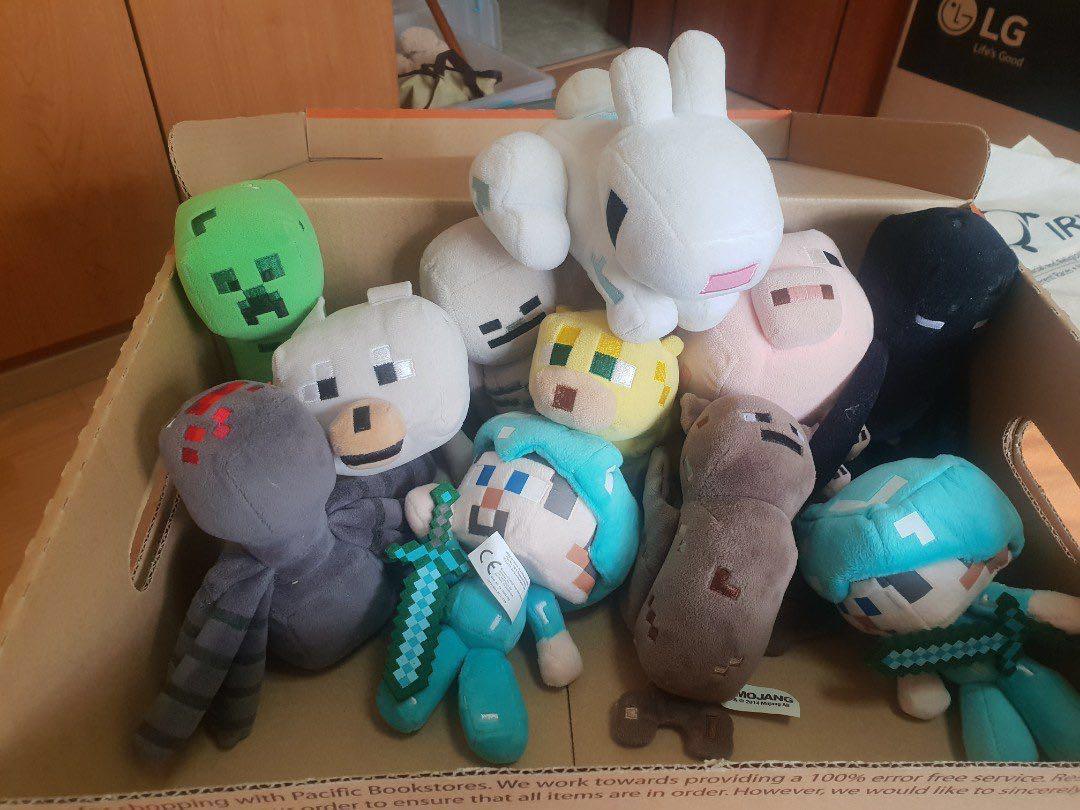 minecraft octopus plush