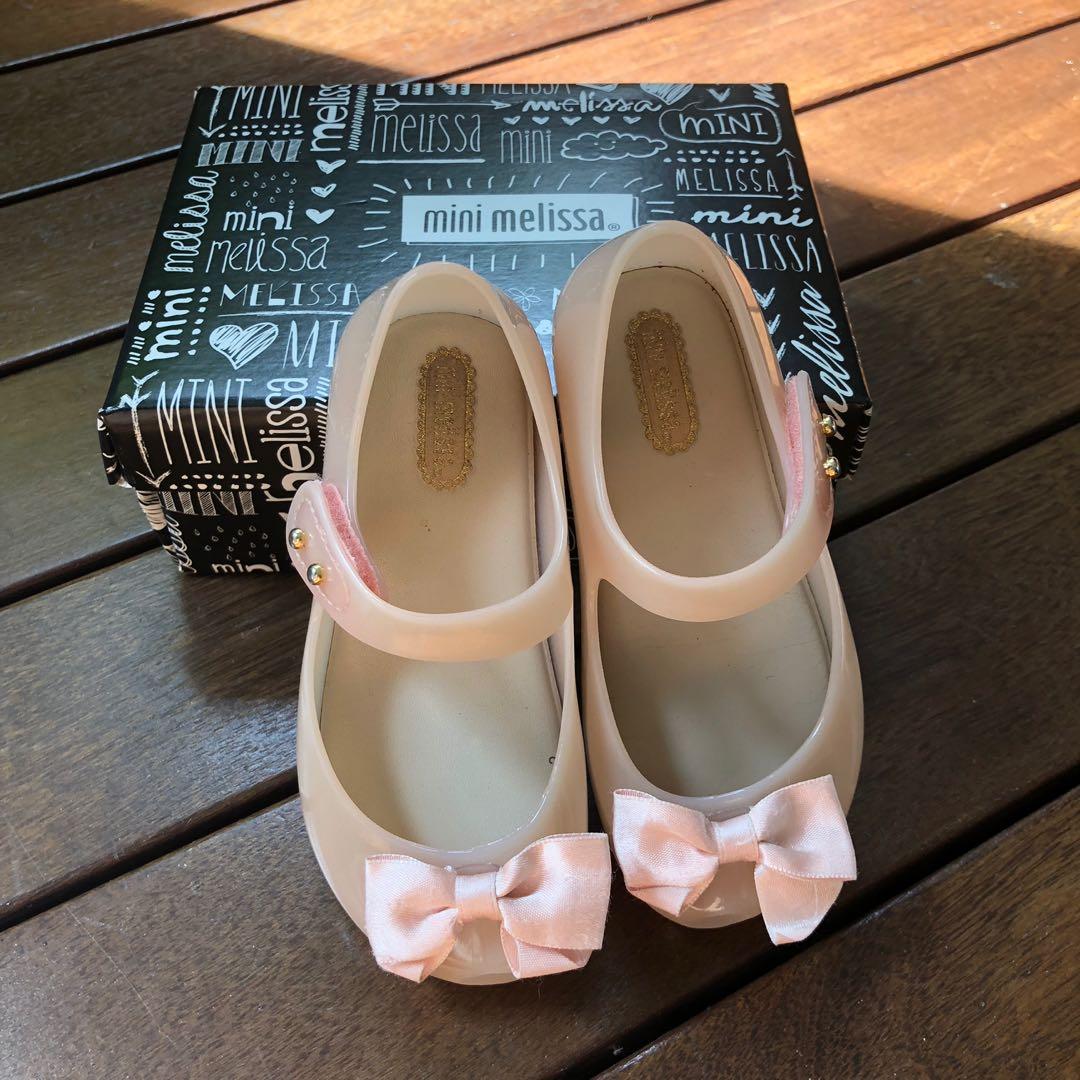 Mini melissa shoes size 1 sale