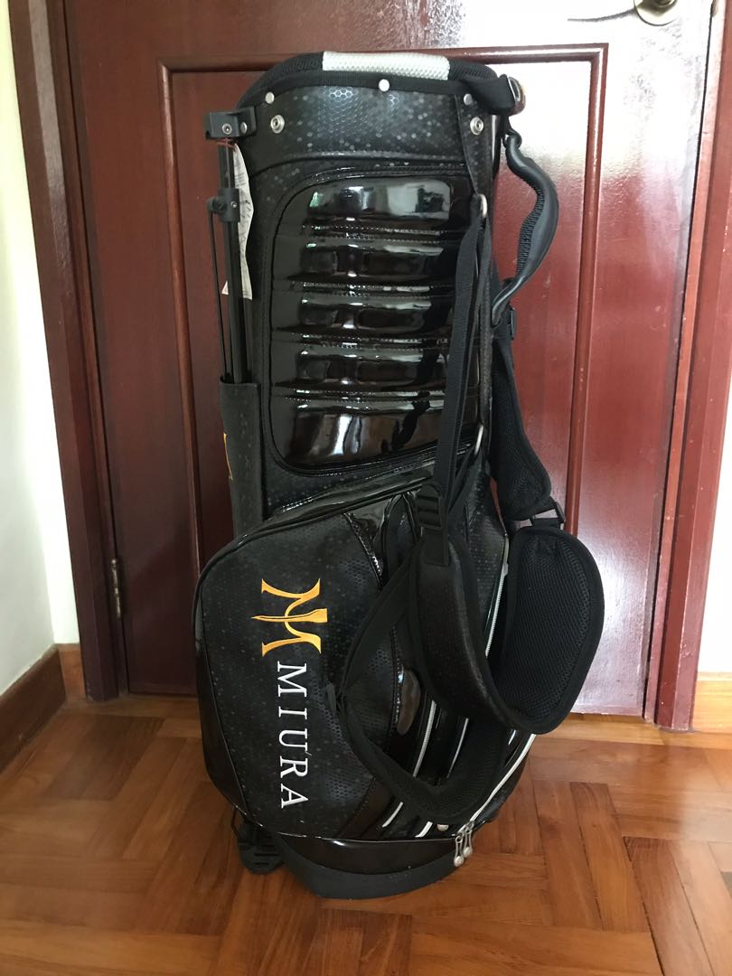 Miura golf bag for sale clearance