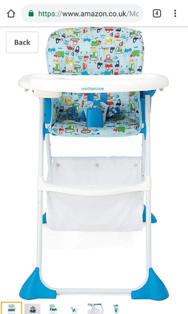 High chairs mothercare hot sale