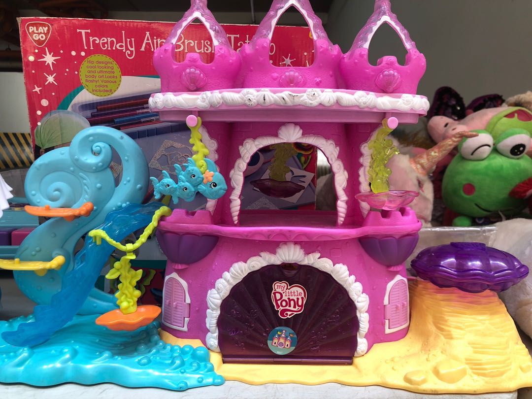 My Little Pony Mermaid Castle, Hobbies & Toys, Toys & Games on Carousell